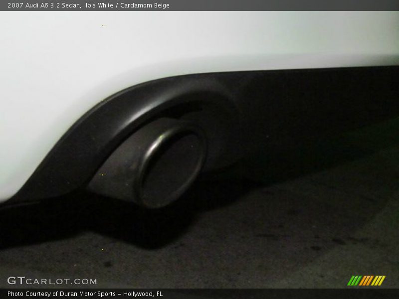 Ibis White / Cardamom Beige 2007 Audi A6 3.2 Sedan