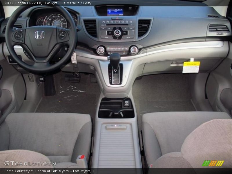Twilight Blue Metallic / Gray 2013 Honda CR-V LX