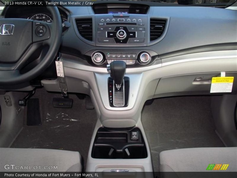 Twilight Blue Metallic / Gray 2013 Honda CR-V LX