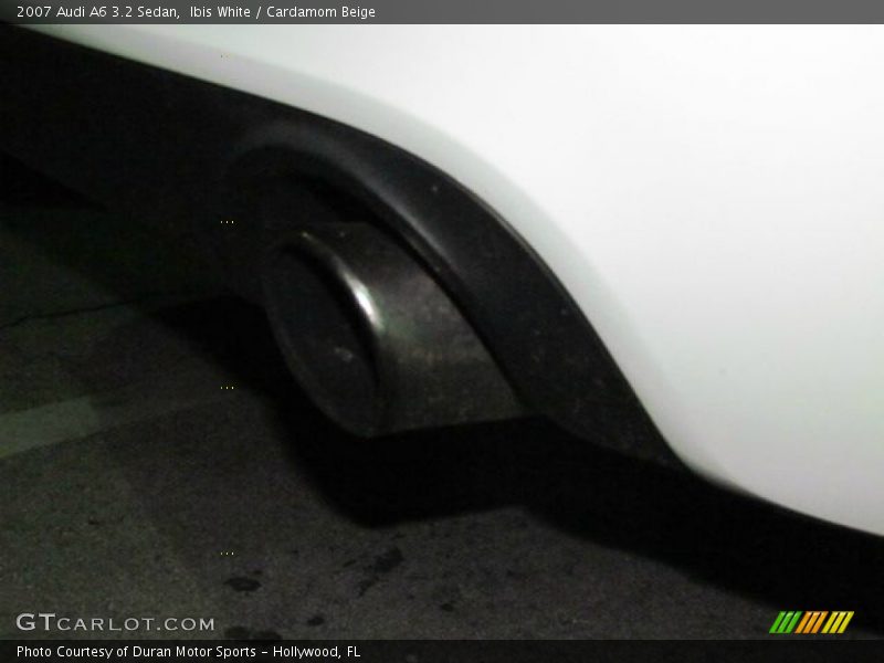 Ibis White / Cardamom Beige 2007 Audi A6 3.2 Sedan