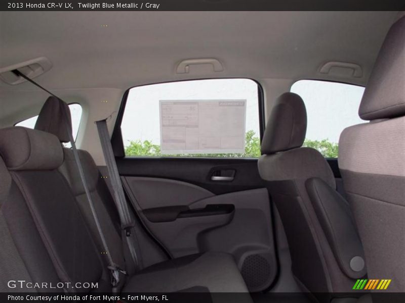 Twilight Blue Metallic / Gray 2013 Honda CR-V LX