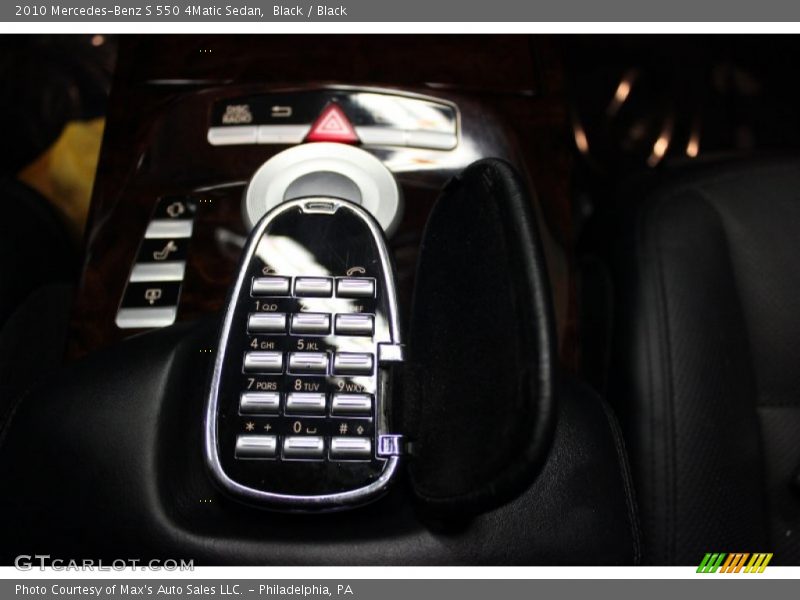 Black / Black 2010 Mercedes-Benz S 550 4Matic Sedan
