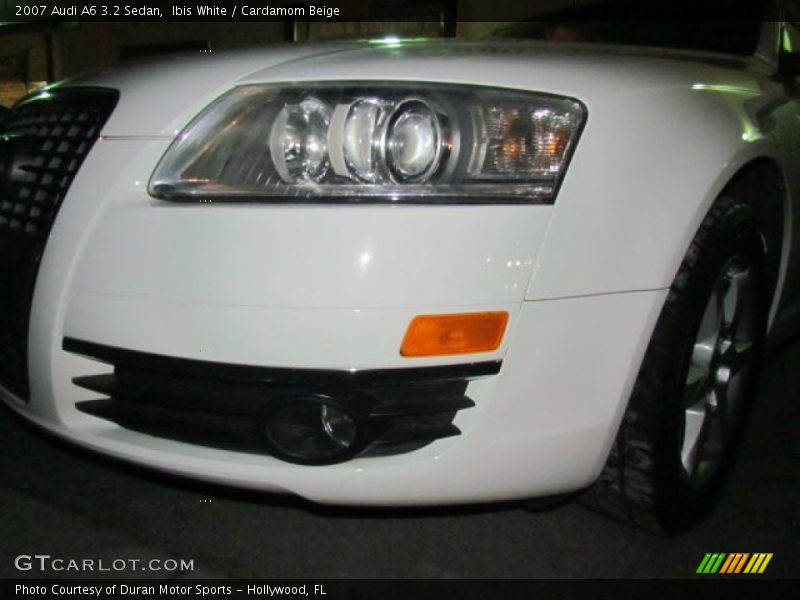 Ibis White / Cardamom Beige 2007 Audi A6 3.2 Sedan