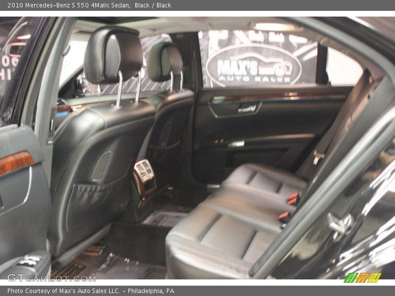 Black / Black 2010 Mercedes-Benz S 550 4Matic Sedan