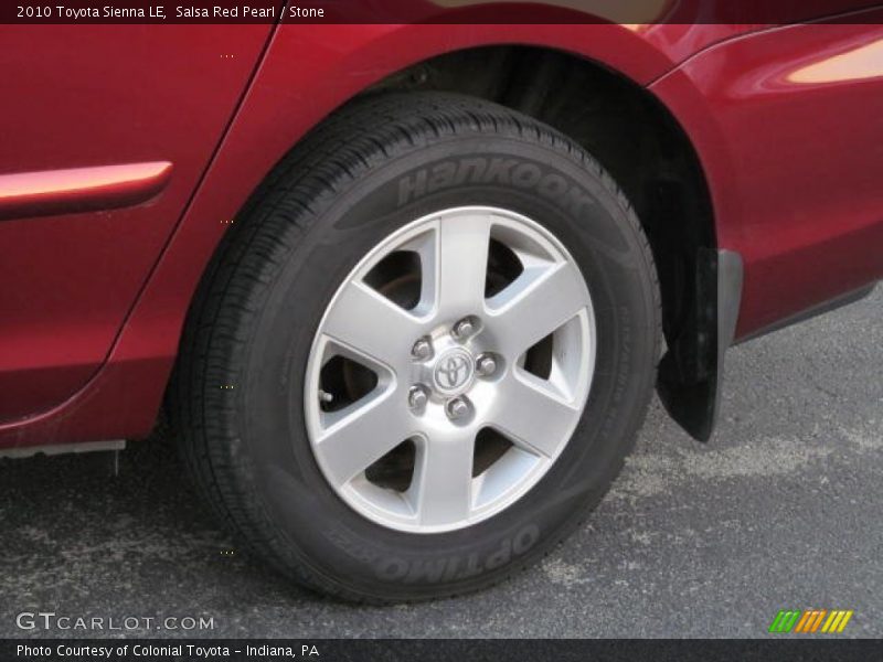 Salsa Red Pearl / Stone 2010 Toyota Sienna LE