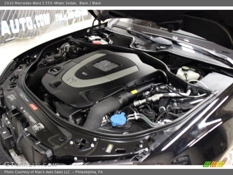 Black / Black 2010 Mercedes-Benz S 550 4Matic Sedan