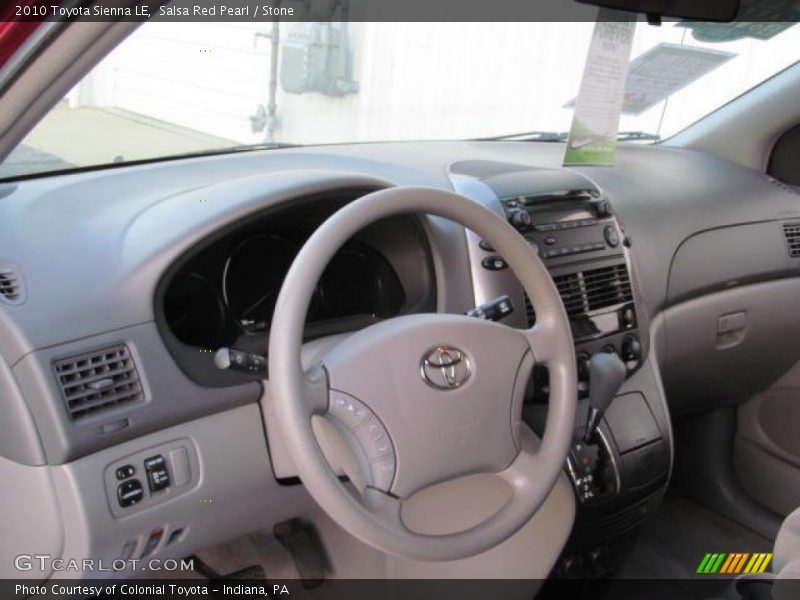 Salsa Red Pearl / Stone 2010 Toyota Sienna LE