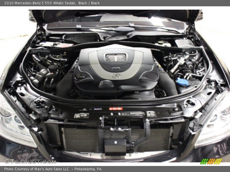 Black / Black 2010 Mercedes-Benz S 550 4Matic Sedan