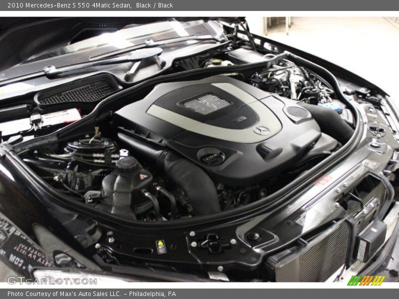 Black / Black 2010 Mercedes-Benz S 550 4Matic Sedan