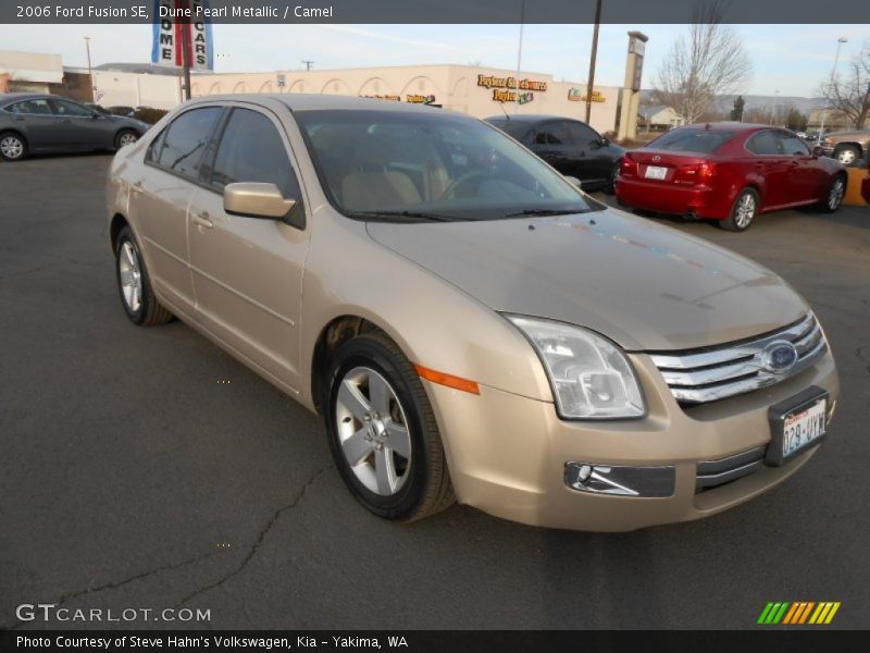Dune Pearl Metallic / Camel 2006 Ford Fusion SE