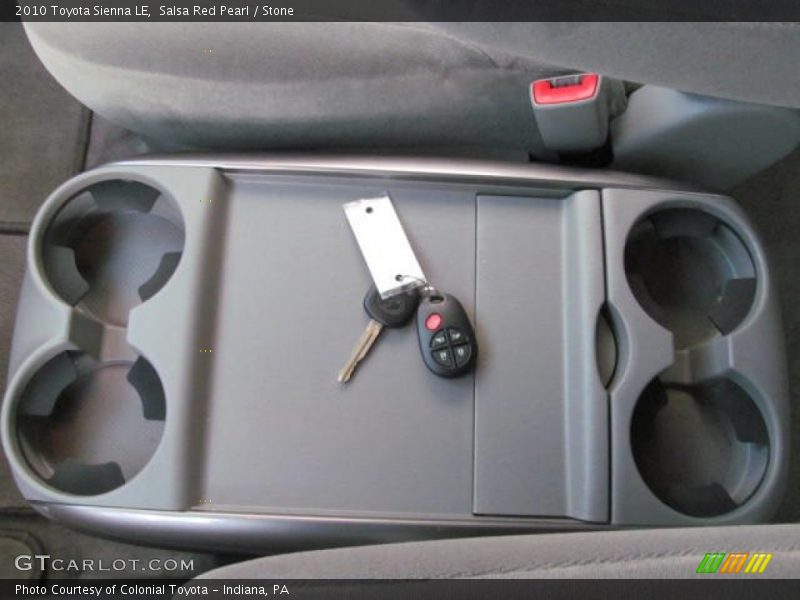 Salsa Red Pearl / Stone 2010 Toyota Sienna LE
