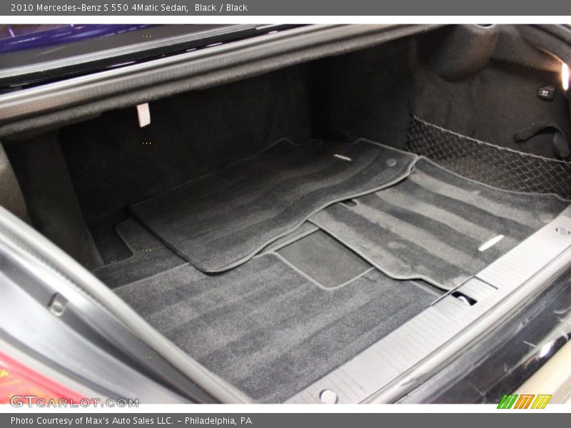 Black / Black 2010 Mercedes-Benz S 550 4Matic Sedan