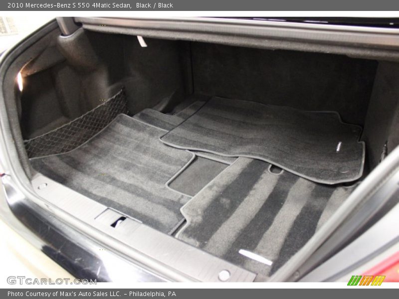 Black / Black 2010 Mercedes-Benz S 550 4Matic Sedan