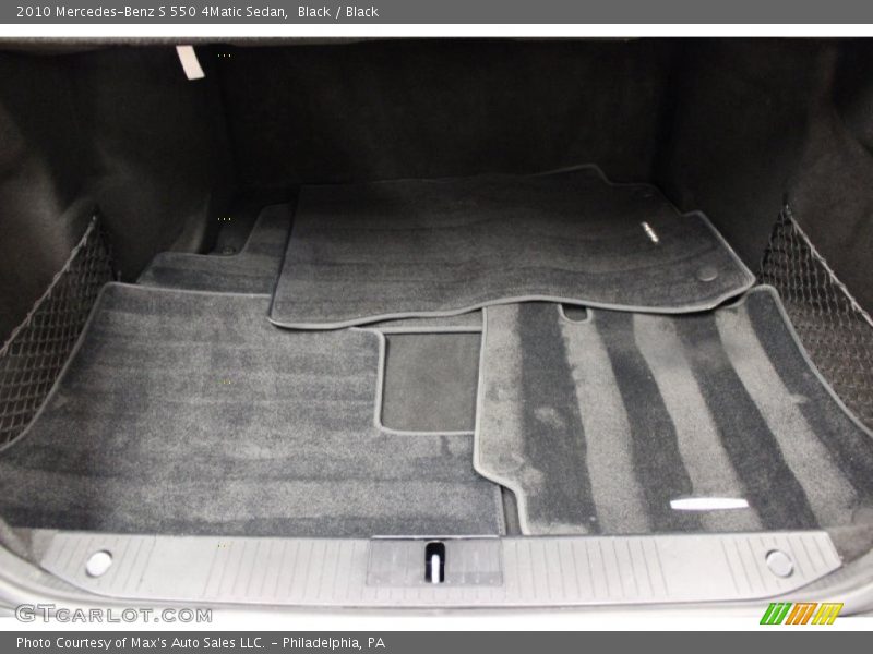 Black / Black 2010 Mercedes-Benz S 550 4Matic Sedan