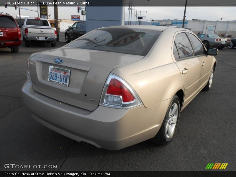 Dune Pearl Metallic / Camel 2006 Ford Fusion SE