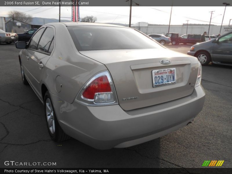 Dune Pearl Metallic / Camel 2006 Ford Fusion SE