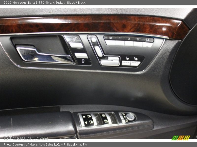 Black / Black 2010 Mercedes-Benz S 550 4Matic Sedan