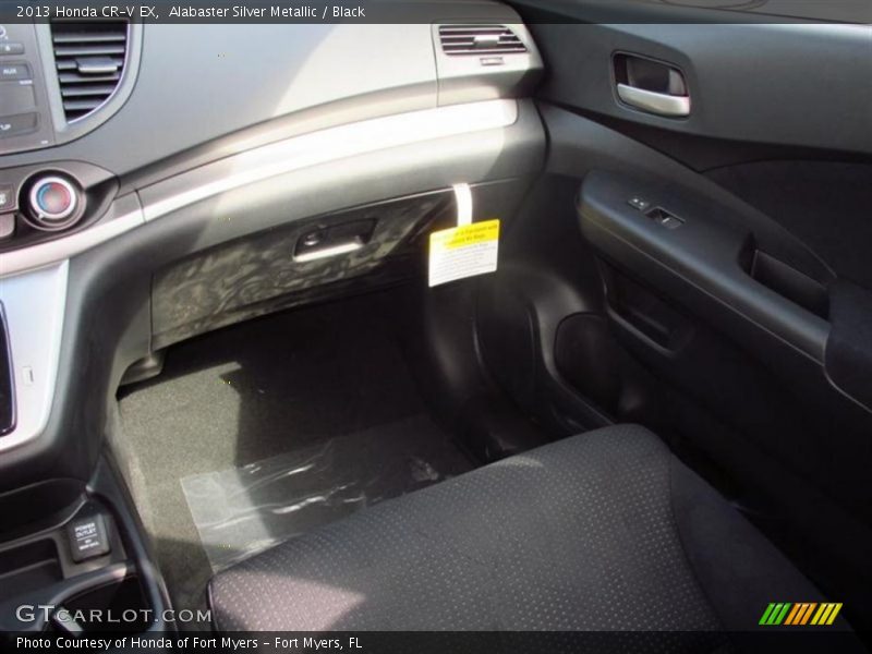 Alabaster Silver Metallic / Black 2013 Honda CR-V EX