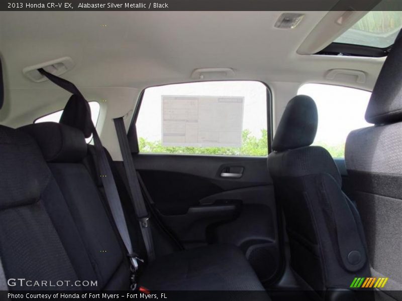 Alabaster Silver Metallic / Black 2013 Honda CR-V EX