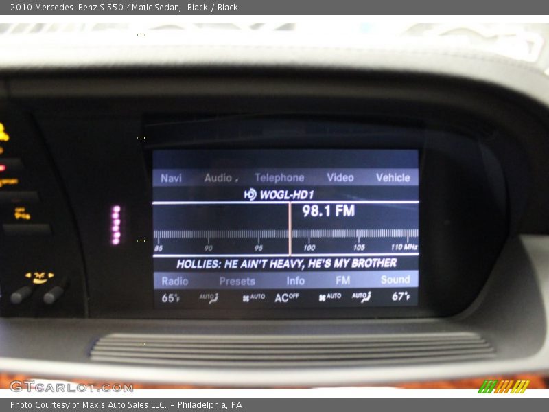 Black / Black 2010 Mercedes-Benz S 550 4Matic Sedan