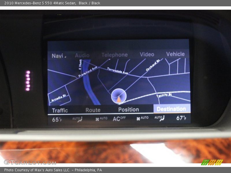 Black / Black 2010 Mercedes-Benz S 550 4Matic Sedan