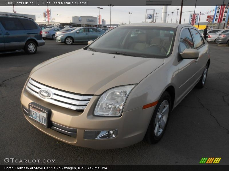 Dune Pearl Metallic / Camel 2006 Ford Fusion SE