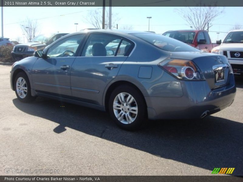 Ocean Gray / Charcoal 2011 Nissan Altima 2.5 SL