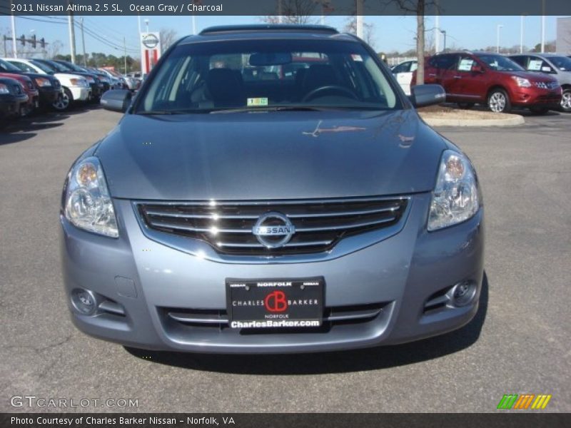 Ocean Gray / Charcoal 2011 Nissan Altima 2.5 SL