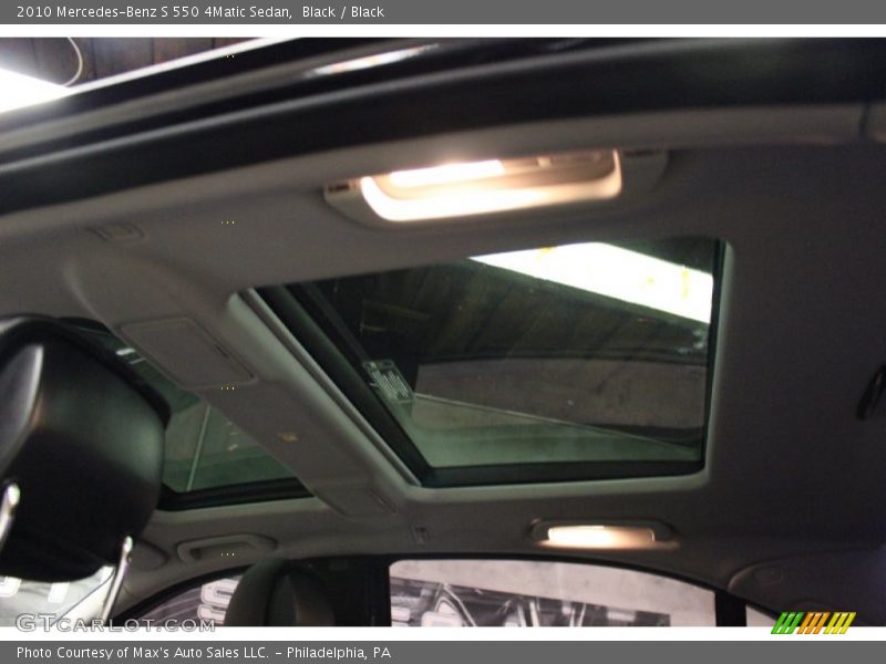 Black / Black 2010 Mercedes-Benz S 550 4Matic Sedan