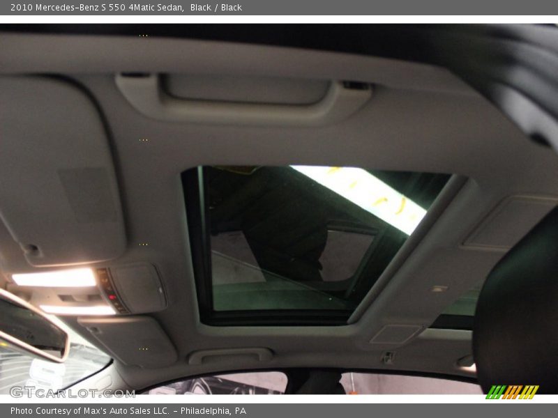 Black / Black 2010 Mercedes-Benz S 550 4Matic Sedan