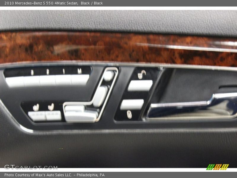 Black / Black 2010 Mercedes-Benz S 550 4Matic Sedan