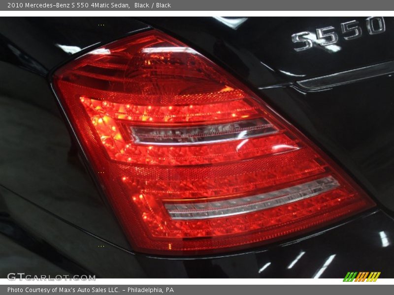 Black / Black 2010 Mercedes-Benz S 550 4Matic Sedan
