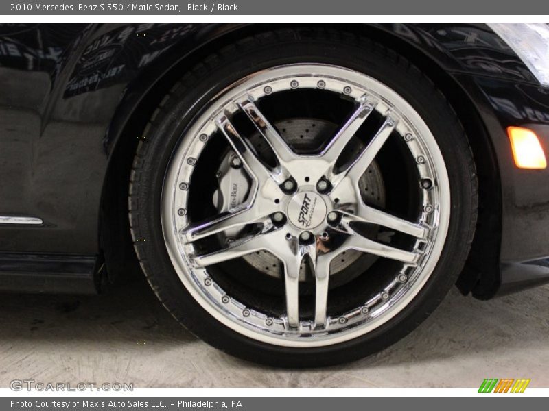 Black / Black 2010 Mercedes-Benz S 550 4Matic Sedan