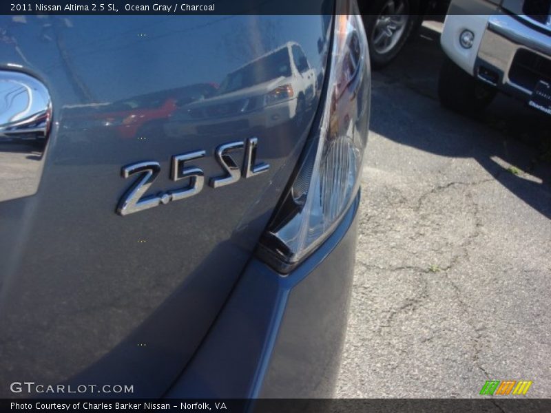Ocean Gray / Charcoal 2011 Nissan Altima 2.5 SL