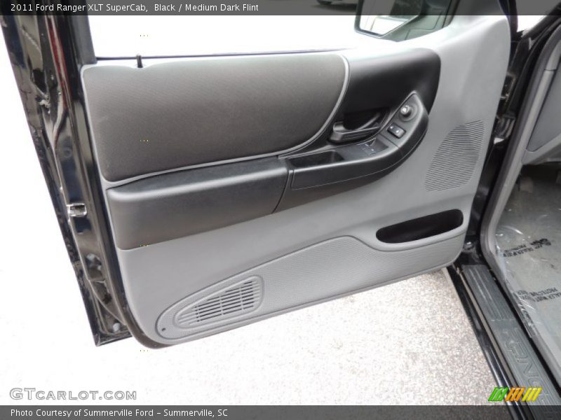 Black / Medium Dark Flint 2011 Ford Ranger XLT SuperCab