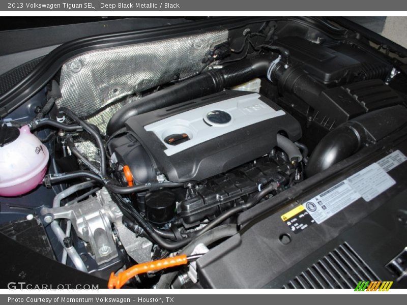 Deep Black Metallic / Black 2013 Volkswagen Tiguan SEL