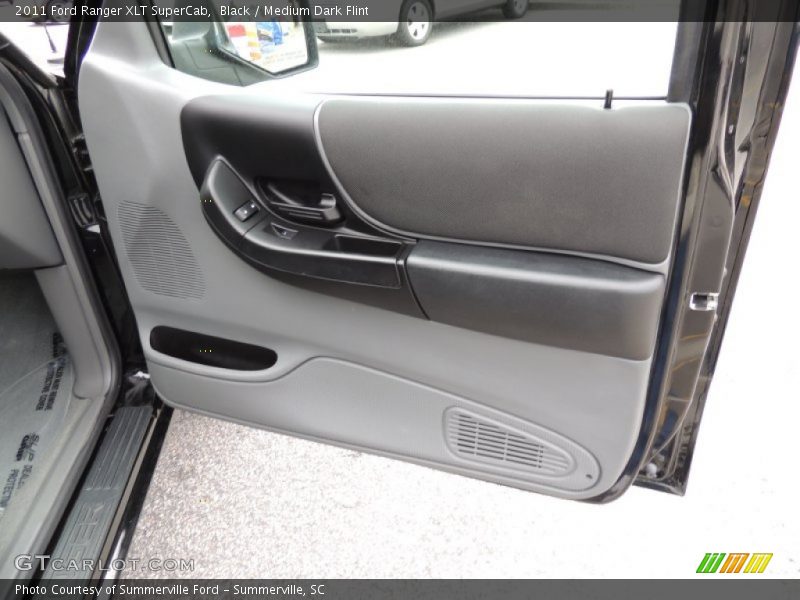 Black / Medium Dark Flint 2011 Ford Ranger XLT SuperCab