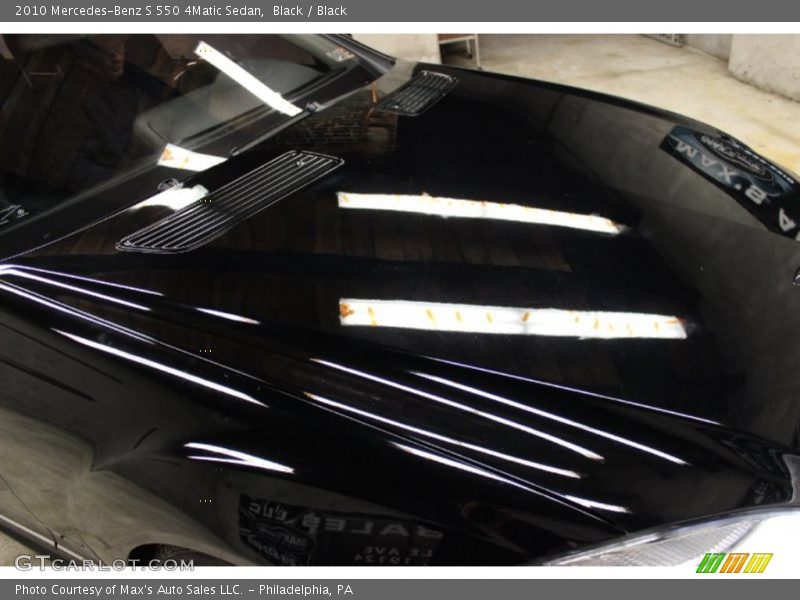 Black / Black 2010 Mercedes-Benz S 550 4Matic Sedan