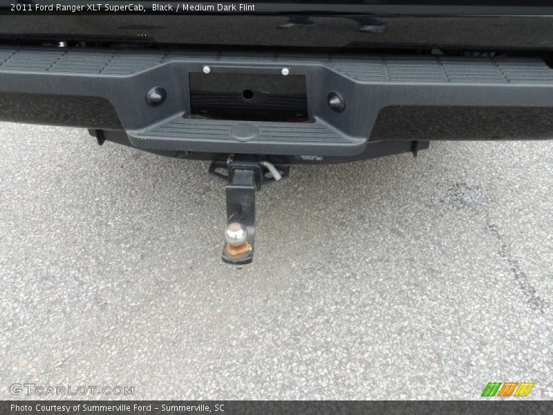 Black / Medium Dark Flint 2011 Ford Ranger XLT SuperCab