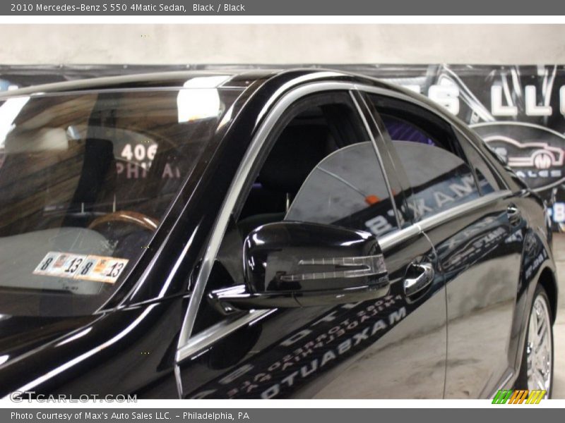 Black / Black 2010 Mercedes-Benz S 550 4Matic Sedan
