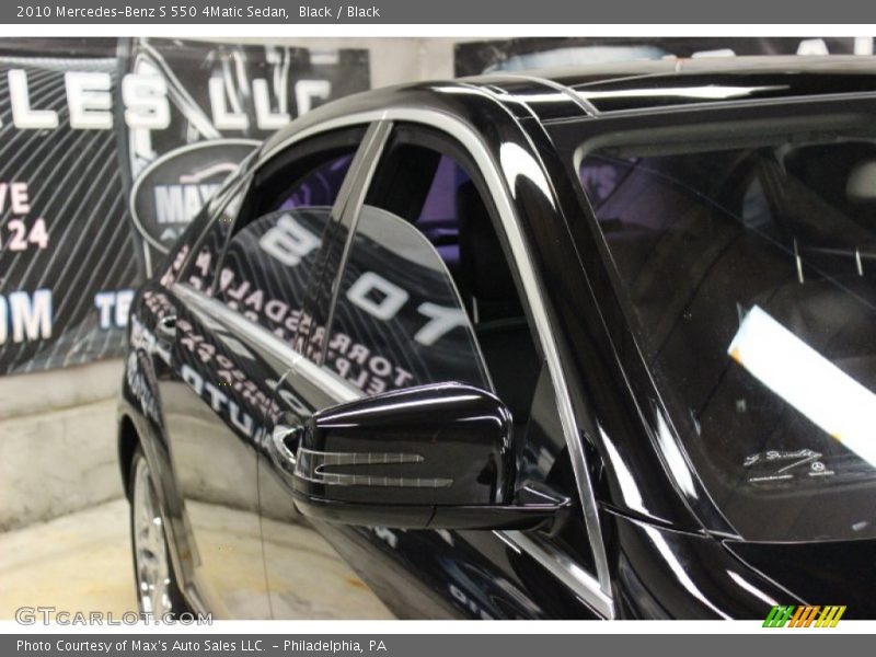 Black / Black 2010 Mercedes-Benz S 550 4Matic Sedan