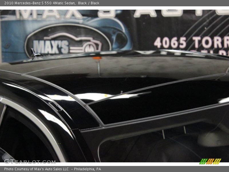 Black / Black 2010 Mercedes-Benz S 550 4Matic Sedan