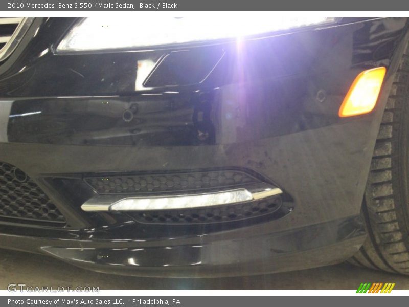 Black / Black 2010 Mercedes-Benz S 550 4Matic Sedan