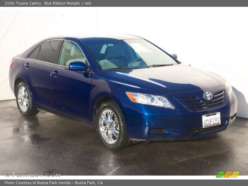 Blue Ribbon Metallic / Ash 2009 Toyota Camry