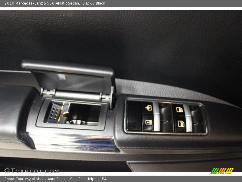 Black / Black 2010 Mercedes-Benz S 550 4Matic Sedan