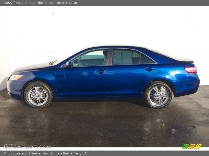 Blue Ribbon Metallic / Ash 2009 Toyota Camry