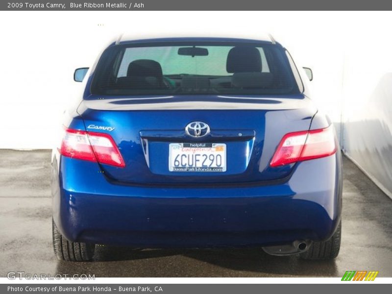Blue Ribbon Metallic / Ash 2009 Toyota Camry