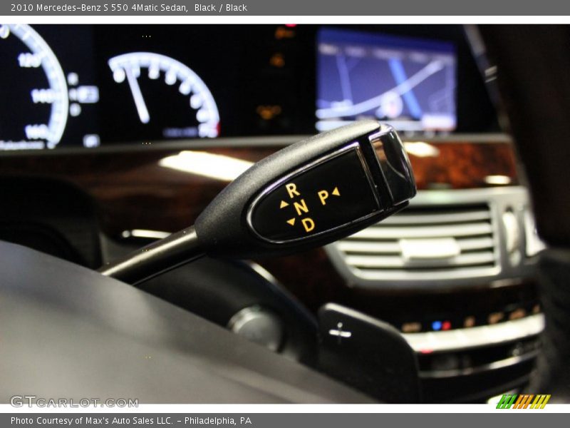 Black / Black 2010 Mercedes-Benz S 550 4Matic Sedan