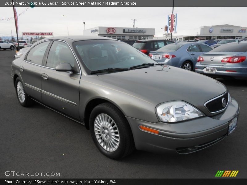 Front 3/4 View of 2001 Sable GS Sedan
