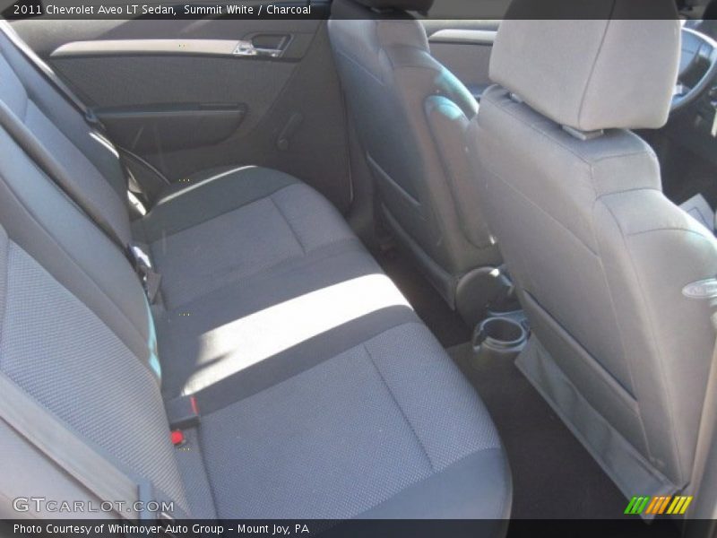 Summit White / Charcoal 2011 Chevrolet Aveo LT Sedan